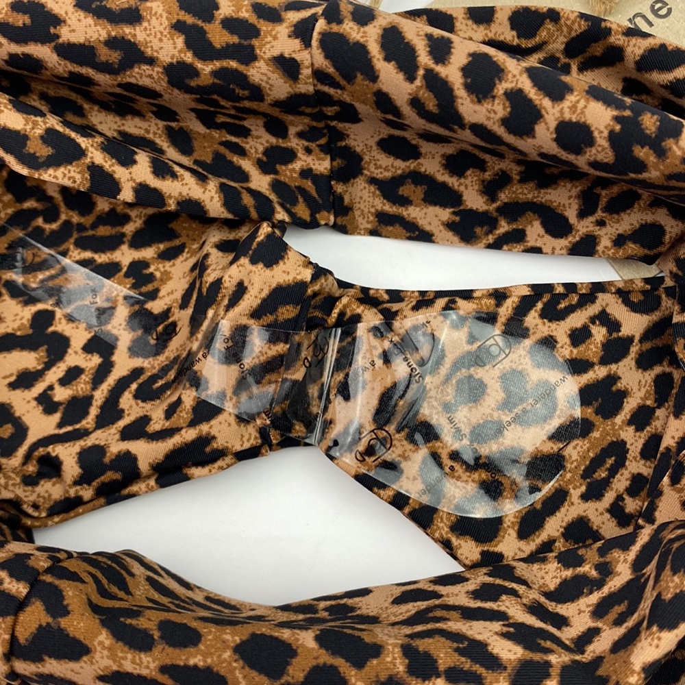 NWT Stone Fox Swim | Sahara Animal Print Taj Bikini Bottoms XS - Picture 7 of 8